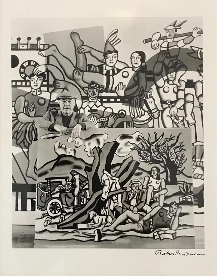 Robert Doisneau , Fernand Leger with His Works, 1954