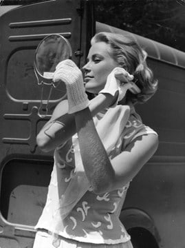 Edward Quinn, Grace Kelly During the Filming of “To Catch a Thief”, Cannes, France, 1954