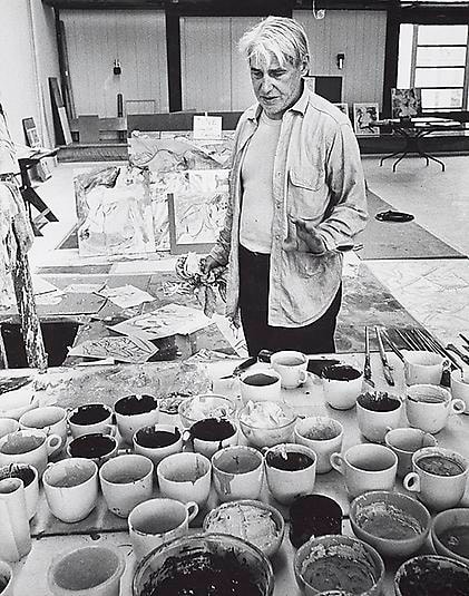 Hans Namuth, Willem de Kooning,1966