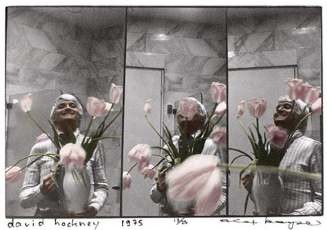Alex Kayser , David Hockney, 1975