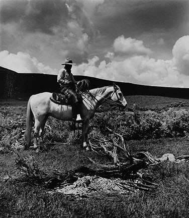 Kurt Markus, Dave Zeller, Tuscarora, Nevada, 1983