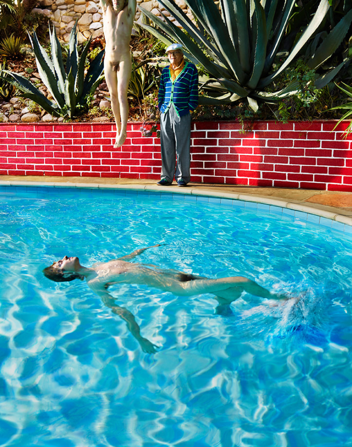 David LaChapelle, David Hockney: Golden Hour, 2017