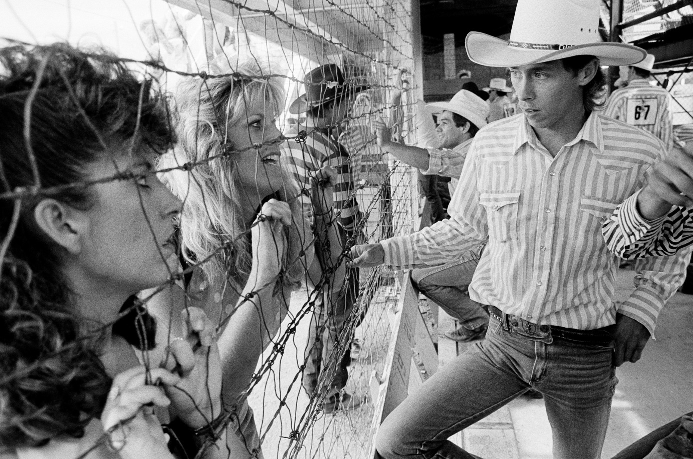 Arthur Elgort, ‘Don’t Fence Me In’, Cheyenne, Wyoming, 1989