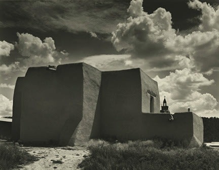 Kurt Markus, Church at Las Trampas, New Mexico, 1990