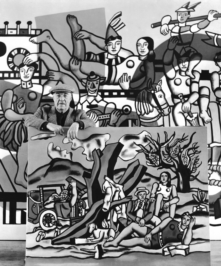 Robert Doisneau, Fernand Leger dans ses Oeuvres, 1954