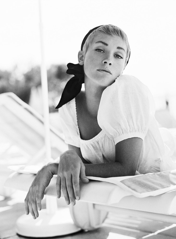 Pamela Hanson , Beri, French VOGUE, Cap d'Antibes, 1993