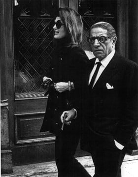 Ron Galella, Jacqueline Kennedy Onassis and Aristotle Onassis at P.J. Clarke's Restaurant, New York, 1971