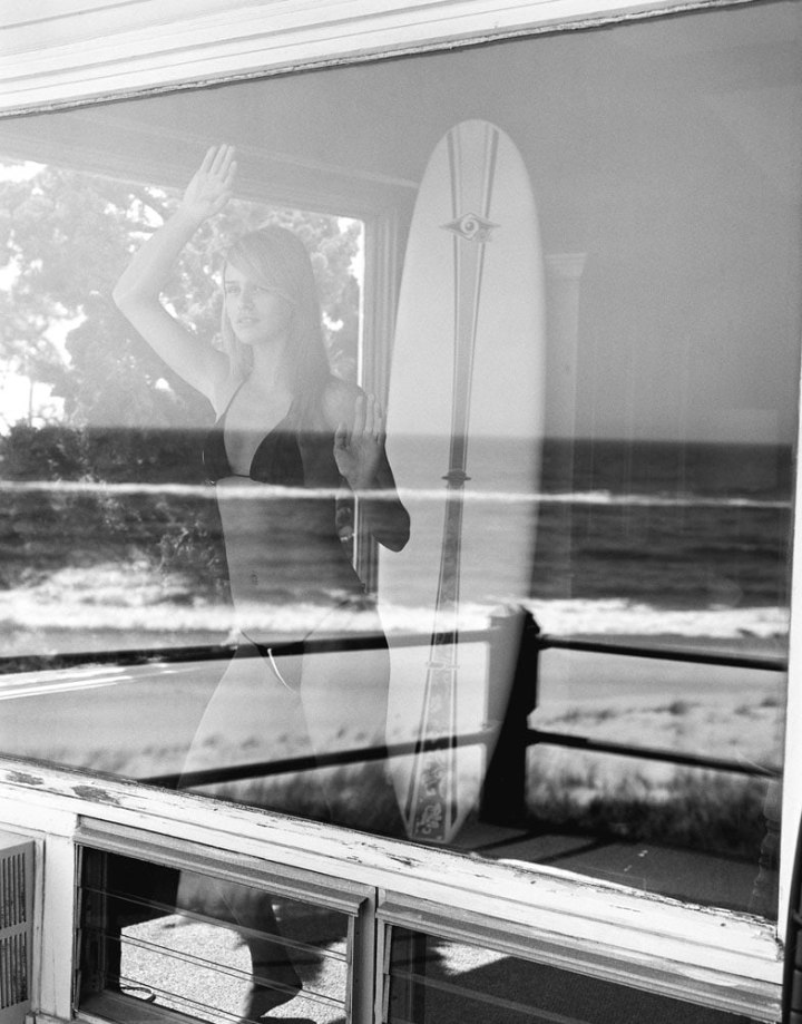 Michael Dweck, Adriana at The Panoramic View, Montauk, 2002