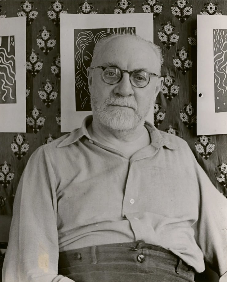 Erwin Blumenfeld, Henri Matisse, Paris, 1937 