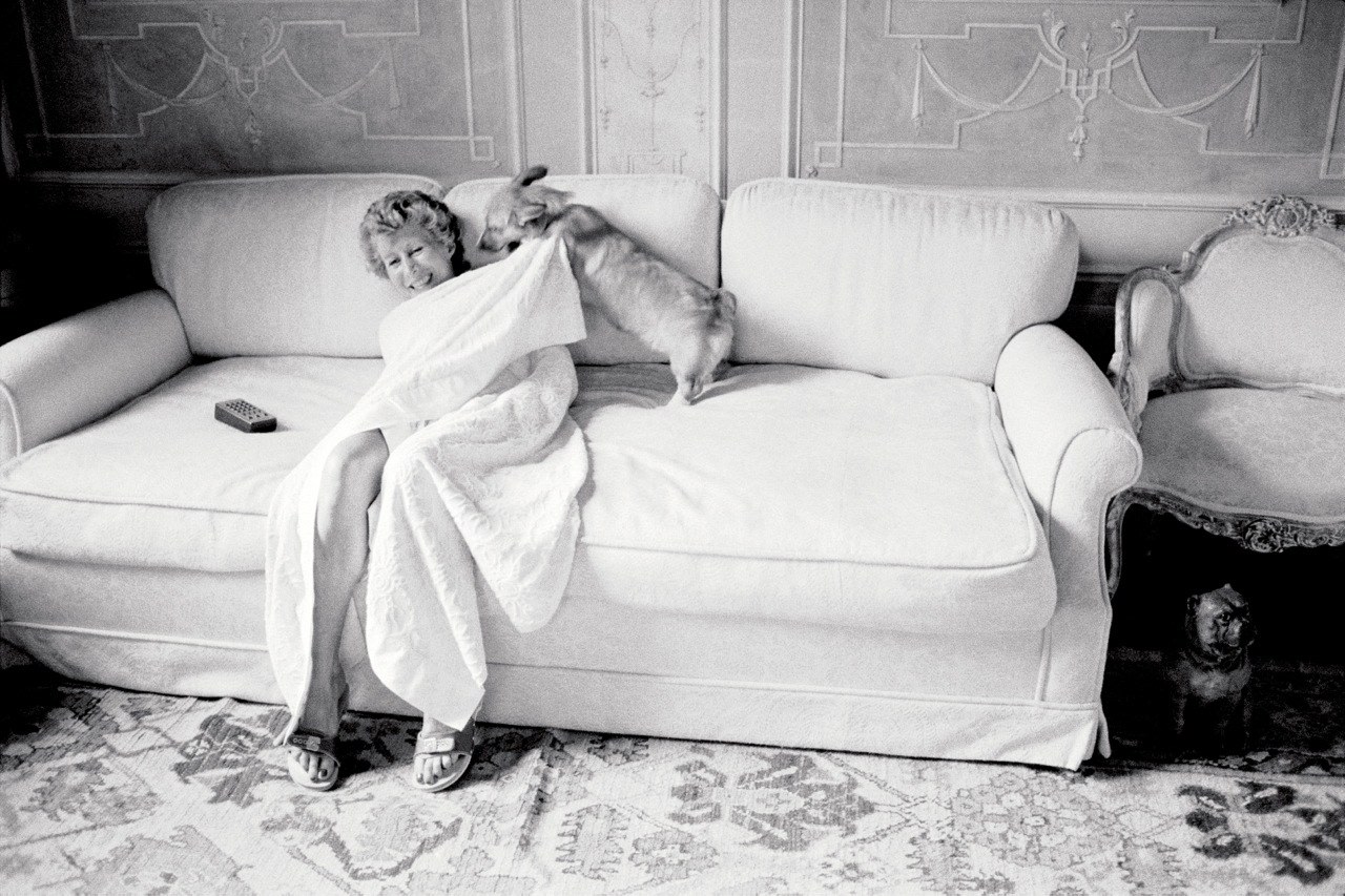 Priscilla Rattazzi, Cristiana Brandolini and Kukuruz