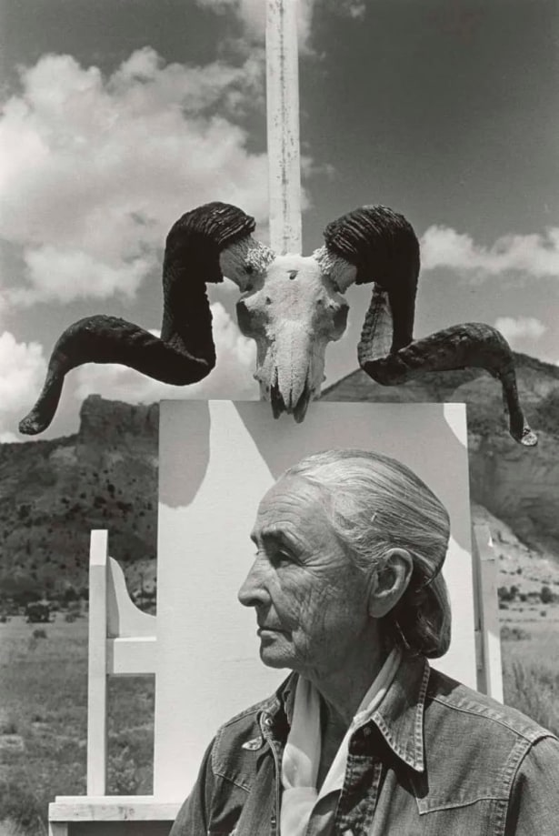 Arnold Newman , Georgia O'Keefe, New Mexico, 1968 