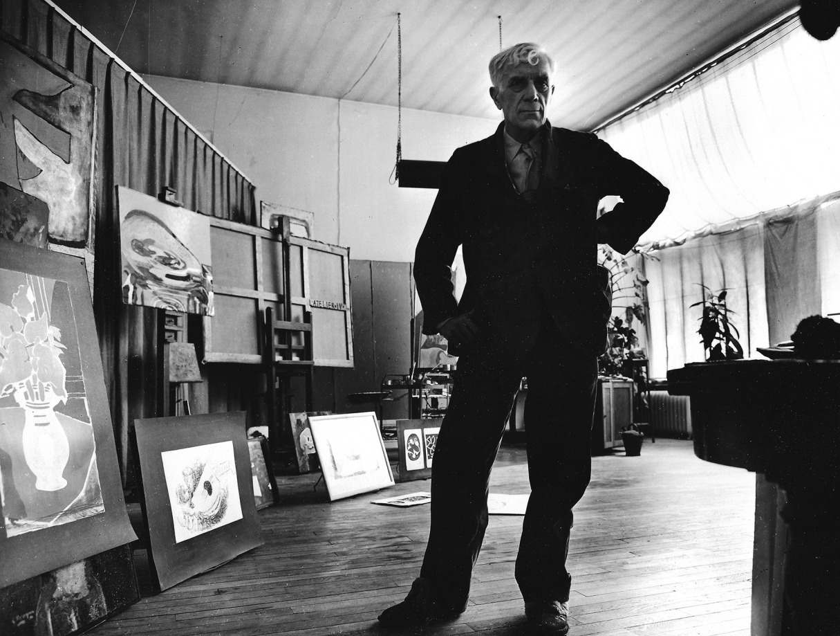 Robert Doisneau , Georges Braque, 1953 