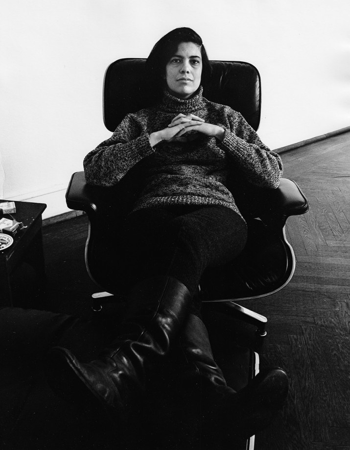 Daniel Kramer, Susan Sontag at her apartment on the Upper West Side, New York, 1968