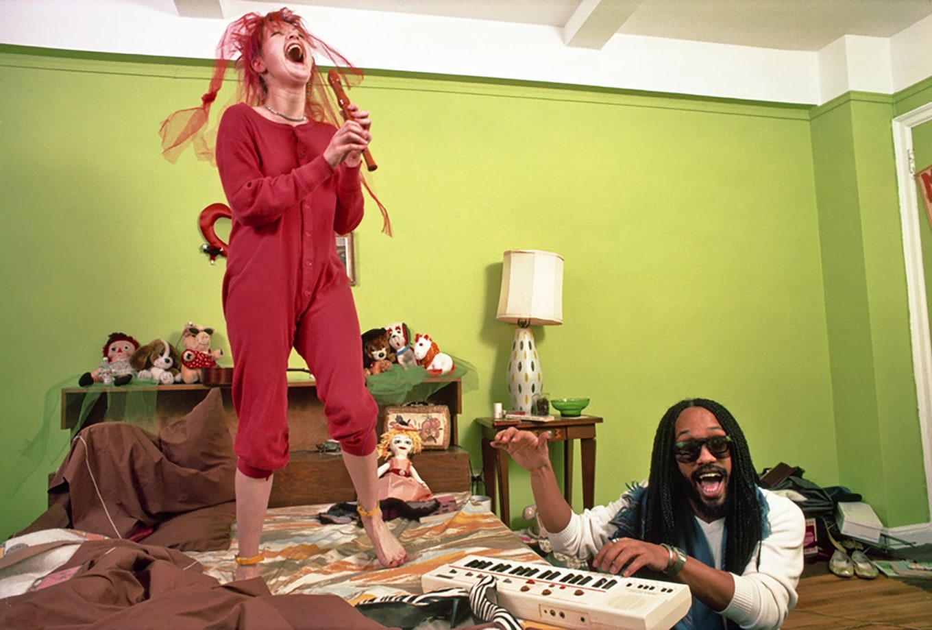 Harry Benson, Cyndi Lauper, New York, 1984