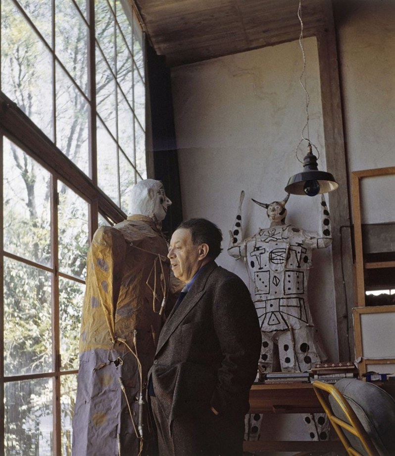 Gisele Freund , Diego Rivera in His Studio, 1948
