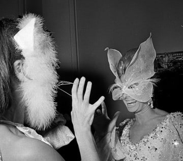 Harry Benson, Cristina Ford at Truman Capote’s “Black and White” Ball, The Plaza Hotel, New York, 1966