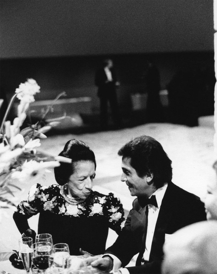 Arthur Elgort, Diana Vreeland & Valentino, New York City, 1982