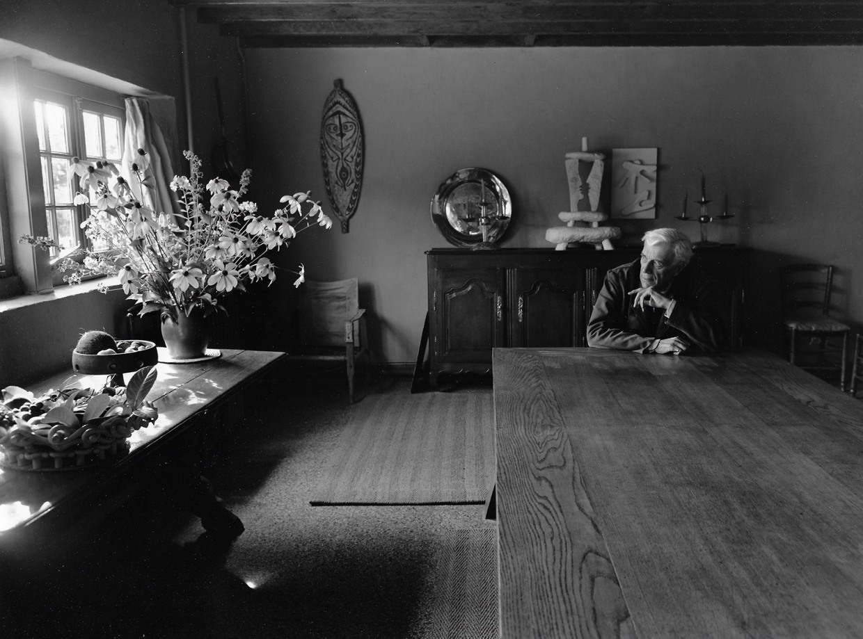 Robert Doisneau, Salle a Manger de Georges Braque a Varengeville, 1953