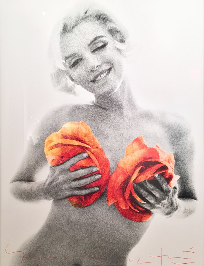 Bert Stern, Marilyn Monroe: From the Last Sitting ®, 1962 (Orange Roses, wink)