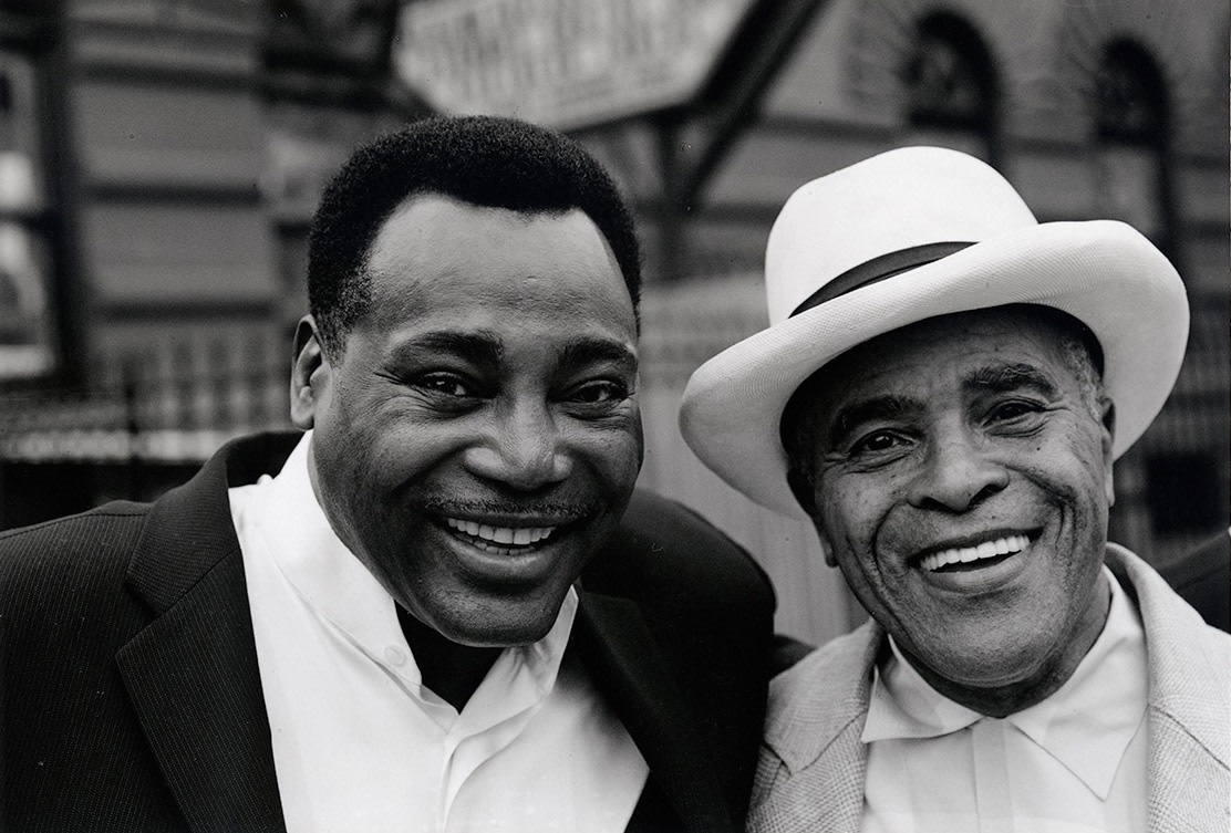 Arthur Elgort, George Benson & Jon Hendricks, New York City, 2000