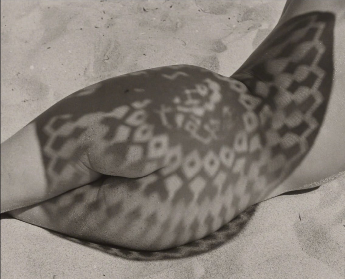 Louise Dahl-Wolfe, Dappled Nude, c. 1946