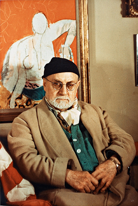 Gisele Freund , Henri Matisse, Paris, 1950 