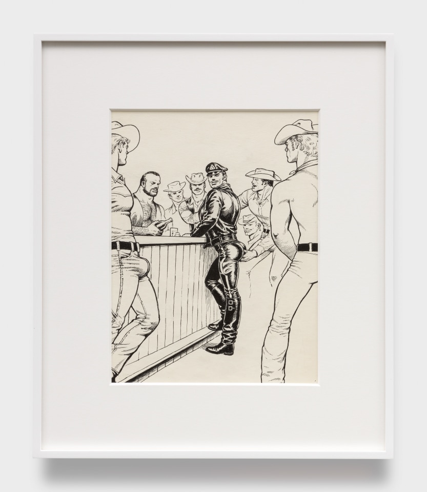 Tom of Finland Pen and Ink 1965 1989 展览 David Kordansky Gallery