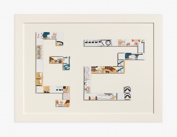 Oyvind Fahlstom, Sitting Dominoes at Venus Over Manhattan