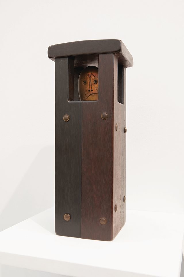 H.C. Westermann Confined Murderer Sculpture Frieze Masters