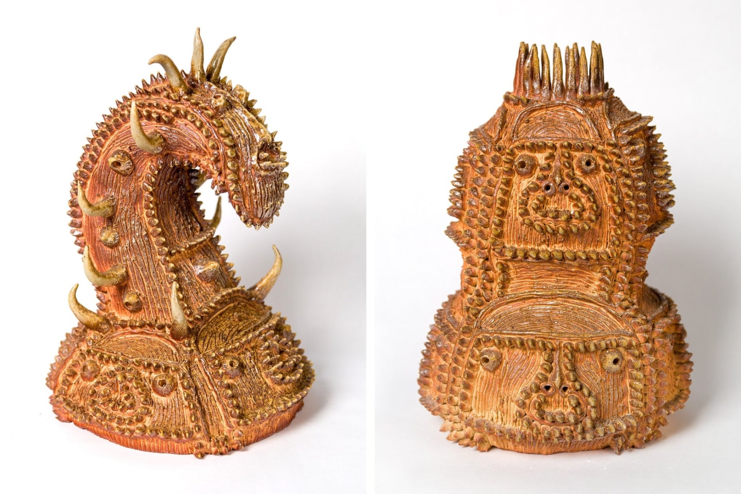 Two sculptures by Shinichi Sawada