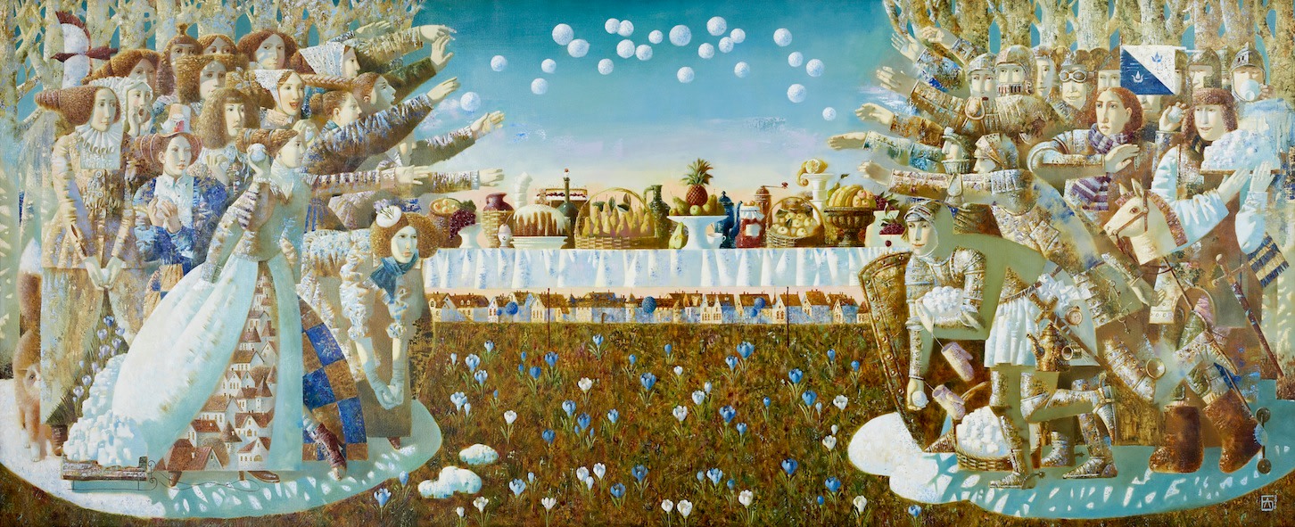 Anna Berezovskaya_Snowballs and Spring