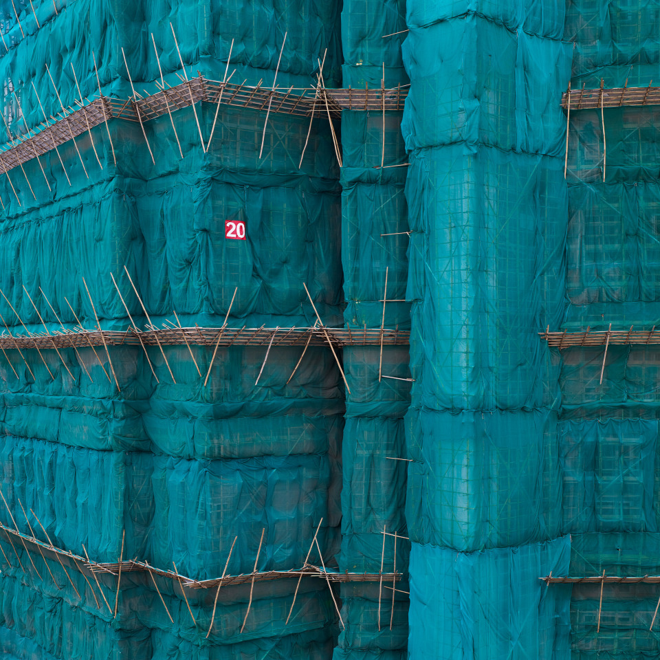Peter Steinhauer_Teal Cocoon, Hong Kong