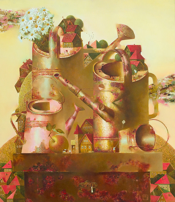 Anna Berezovskaya_Evening in the Village