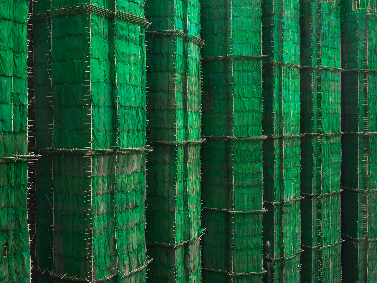 Peter Steinhauer_Green Cocoon Walls, Hong Kong