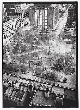 Washington Square, 1978, vintage gelatin silver print (Itek print)