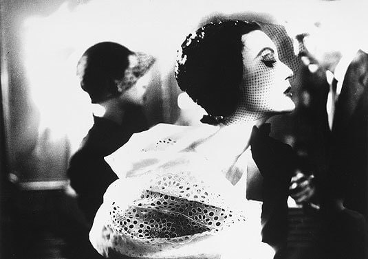 &quot;Black and White&quot;, Mary Jane Russell, Le Pavillon, New York, Harper&#039;s Bazaar, April 1950, gelatin silver print, 20 x 24 inches