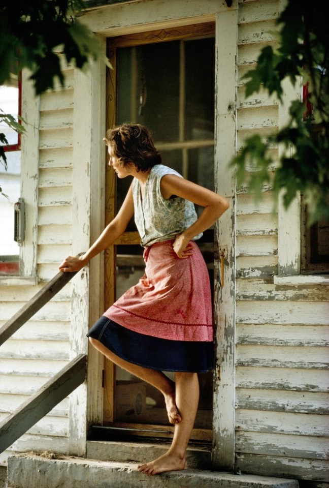Nathan Benn, Woman at Kitchen Door, New Haven, Vermont