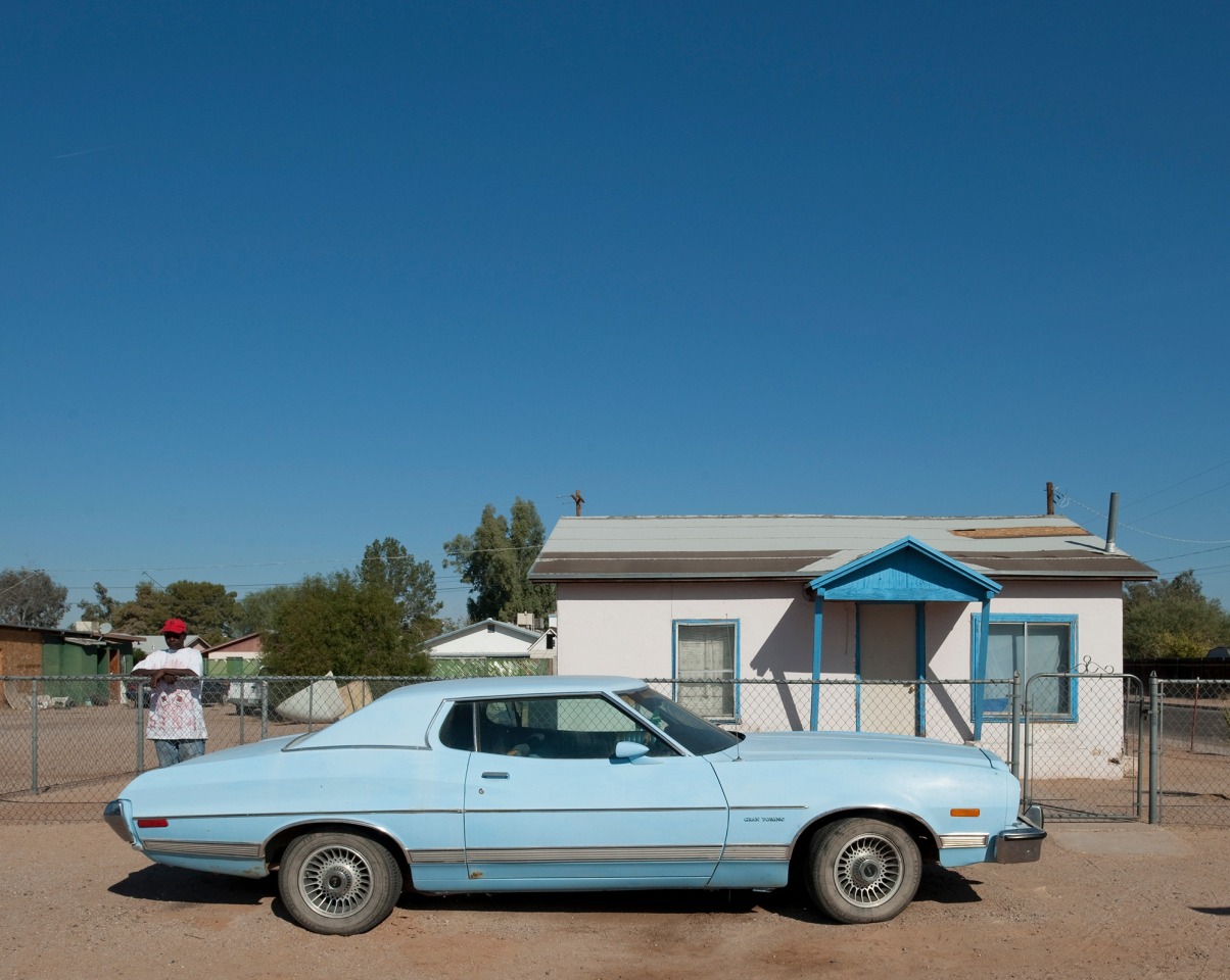 Blue Car, Hammond, Indiana, 2010