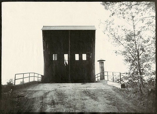 Black Door, 1973, vintage gelatin silver print (Itek print)