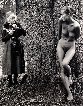 Imogen Cunningham and Twinka, 1974