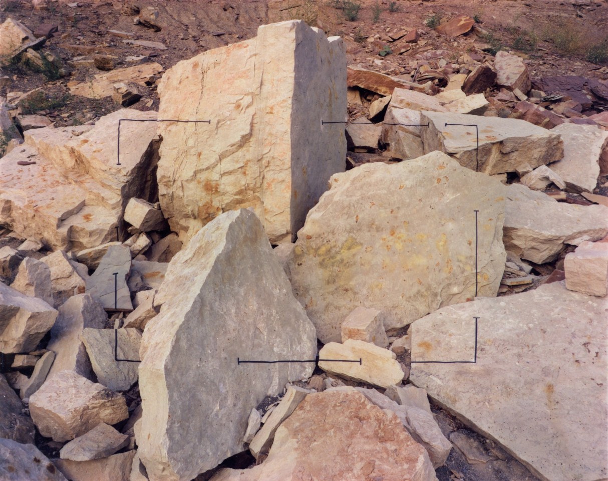 Pink Rock Rectangle, Lewiston, New York, 1975