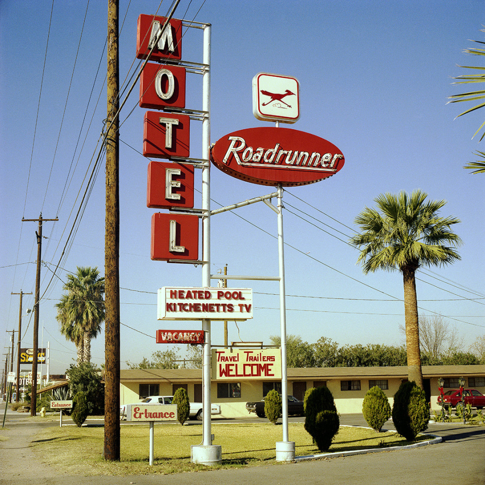 Steve Fitch - American Motel Signs - Exhibitions - Joseph Bellows Gallery