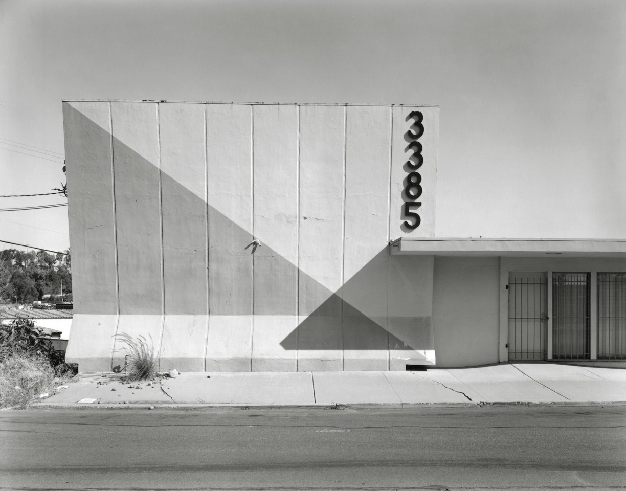 Industrial Building, San Diego, CA, 2017, gelatin silver contact print
