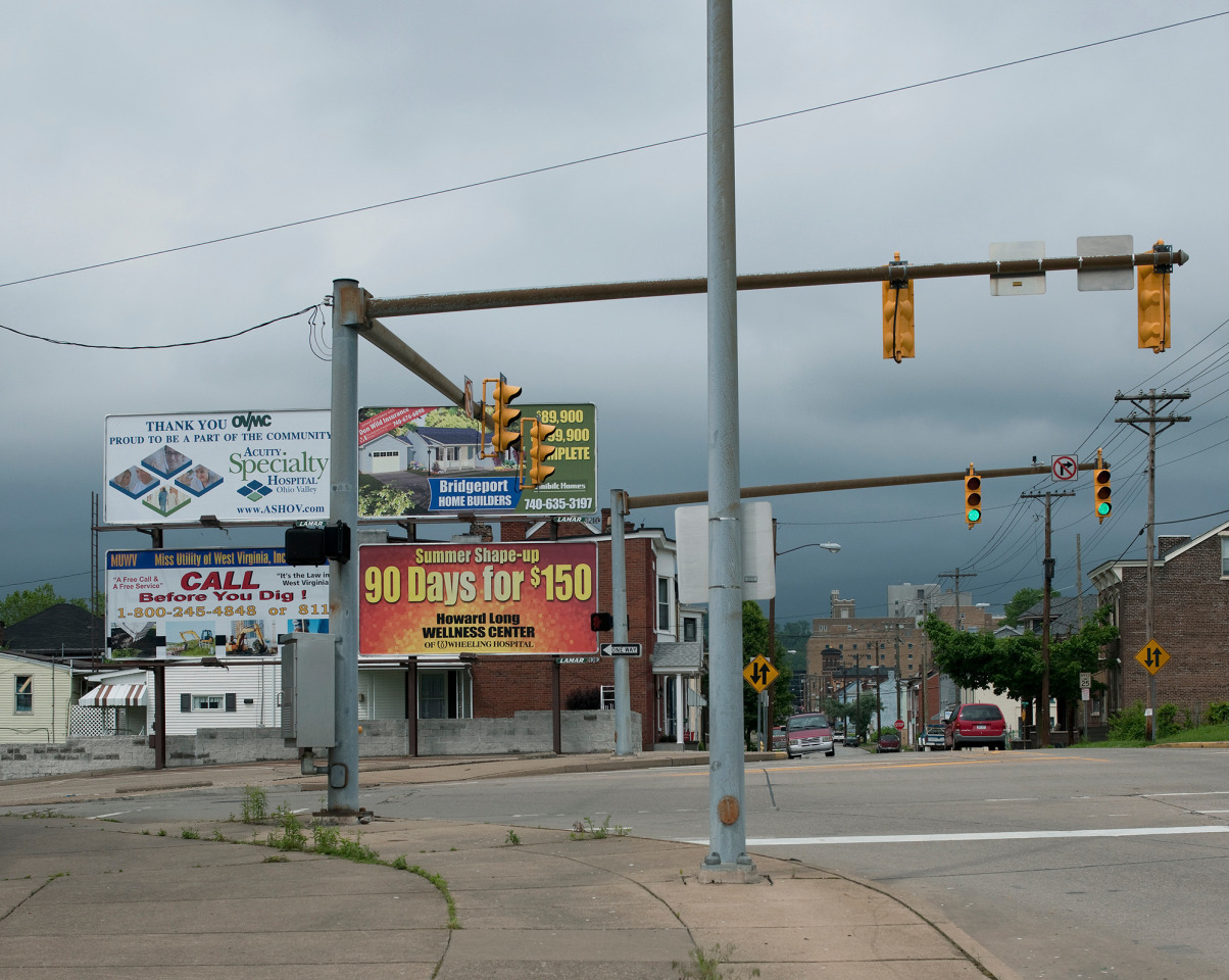 Intersection, Wheeling, West Virginia, 2010
