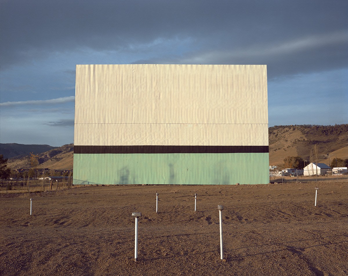 Holiday Drive-in Theater, Boulder, Colorado, 1980