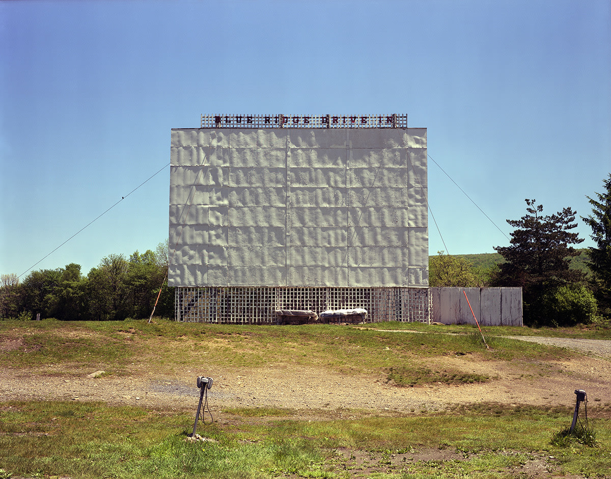 Blue Ridge Drive-in Theater, Saylorsburg, Pennsylvania, 1990