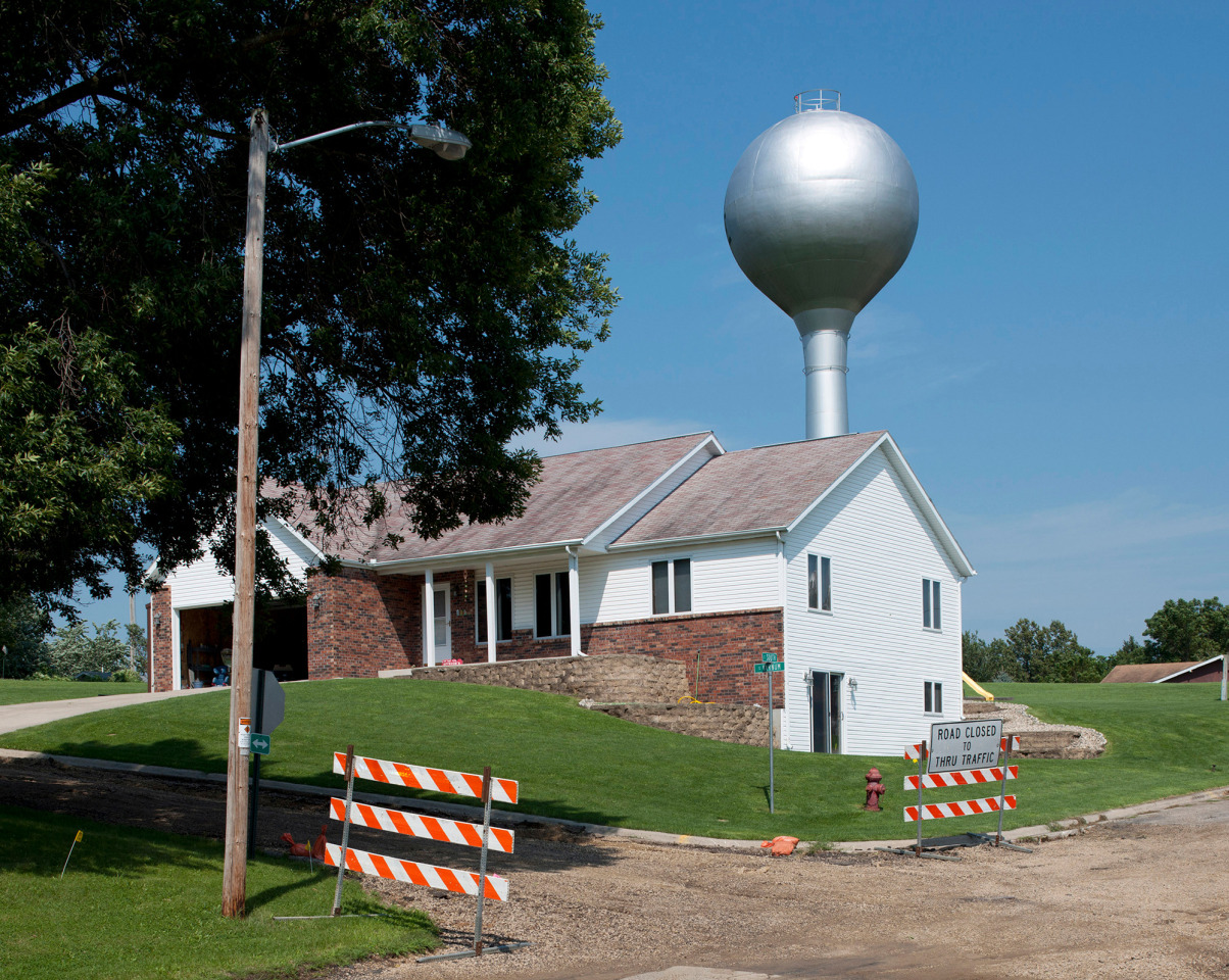 House and Tower, South Wayne, Wisconsin, 2010