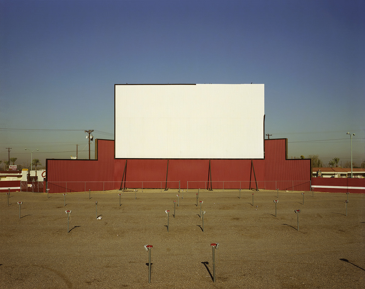 Pioneer Drive-in Theater, Tempe, Arizona, 1980