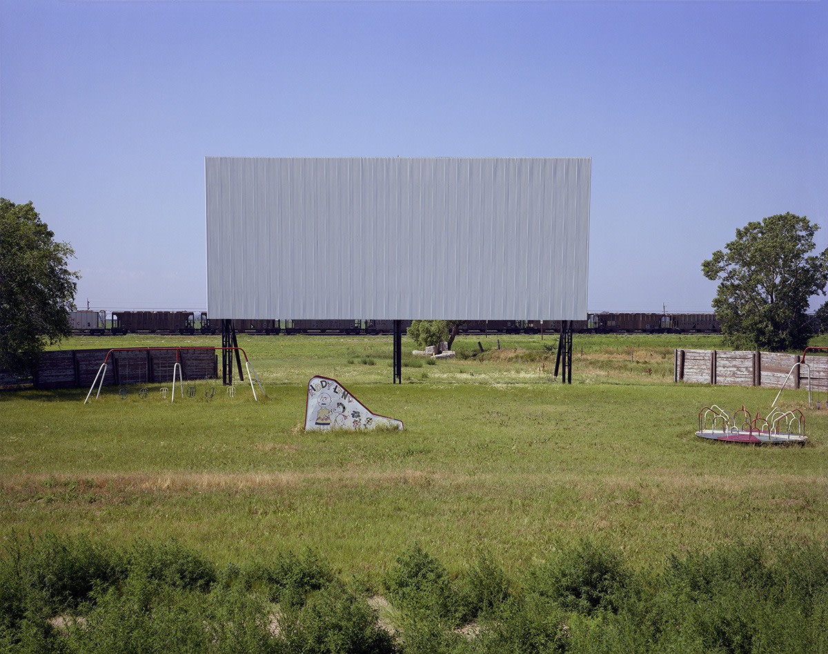 Motor Movie Drive-in Theater, Lexington, Nebraska, 1981
