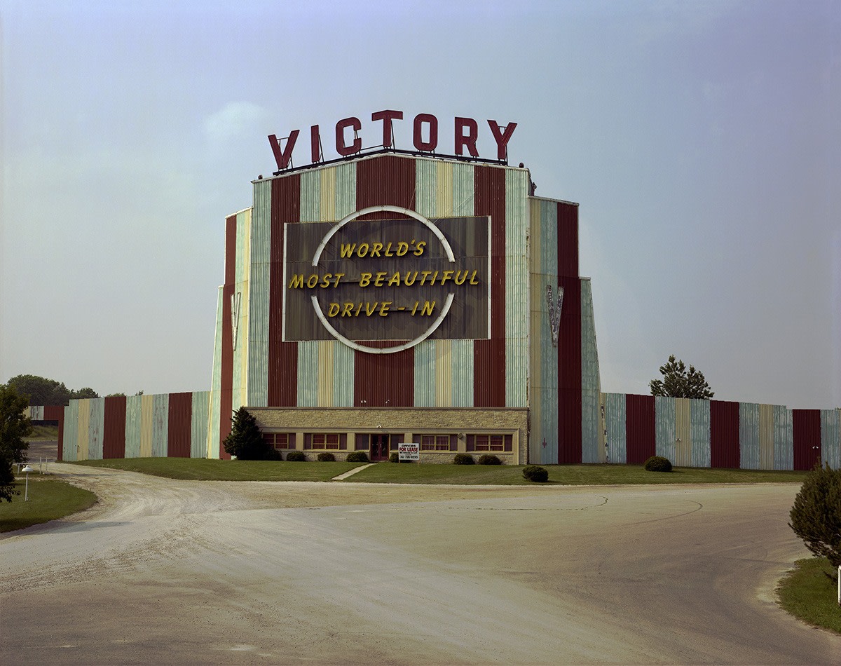Victory Drive-in Theater, Menominee Falls, Wisconsin, 1981
